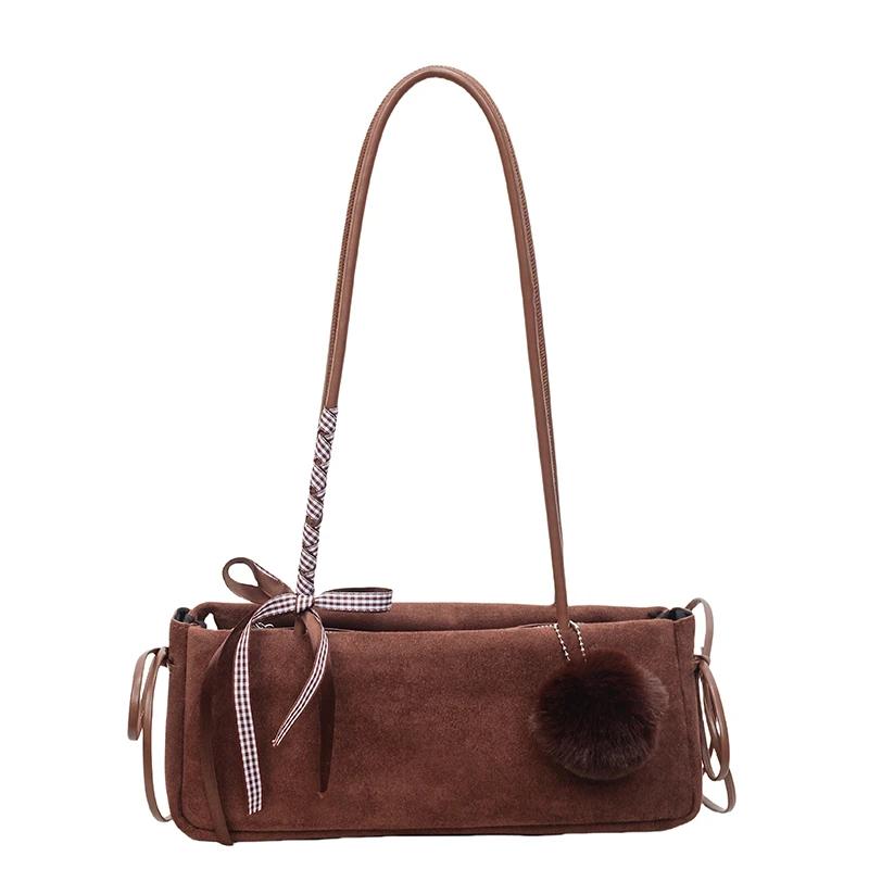 Fashi Solid Color Faux Suede Square Youth Shoulder Bags 2026 High Quality Trendy Sense of Luxury Portable Handbags for Women кавовий
Fashi Solid Color Faux Suede Square Youth Shoulder Bags 2026 High Quality Trendy Sense of Luxury Portable Handbags for Women кавовий