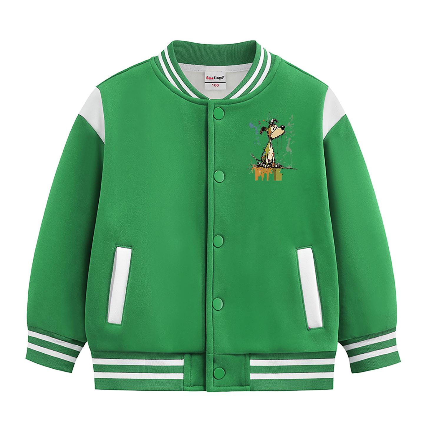 Kids Thickened Autumn/Winter Baseball Jacket 2026: New Academy Style, Velvet-Lined for Boys & Girls (Size: Medium & Large) 110cm (Height: 100-110cm)
Kids Thickened Autumn/Winter Baseball Jacket 2026: New Academy Style, Velvet-Lined for Boys & Girls (Size: Medium & Large) 110cm (Height: 100-110cm)
