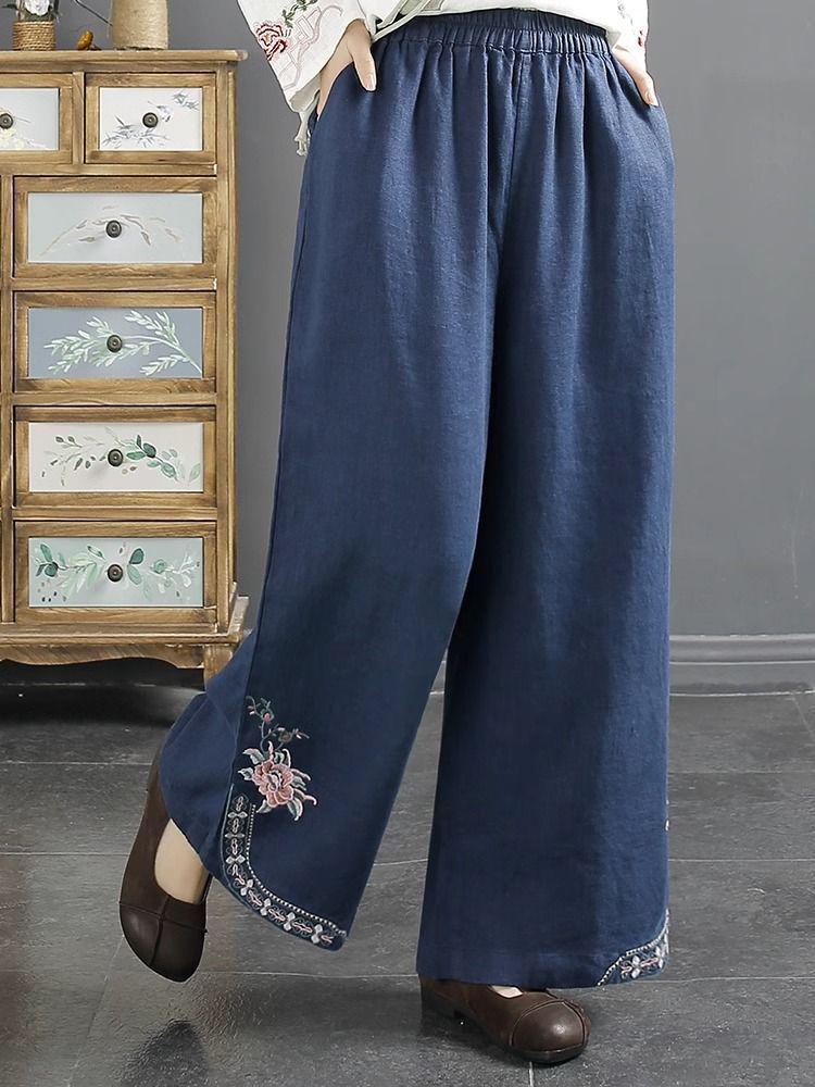 Tide Women s Spring Elastic Waist Cotton Linen Straight Leg Pants with Retro Embroidery 2XL оранжевый/красный
Tide Women s Spring Elastic Waist Cotton Linen Straight Leg Pants with Retro Embroidery 2XL оранжевый/красный