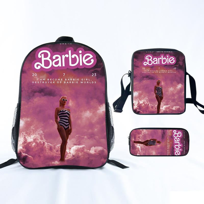 Barbie Princess School Bag Threepiece Set With Oxford Fabric For Girls Student Use Style 1
Barbie Princess School Bag Threepiece Set With Oxford Fabric For Girls Student Use Style 1