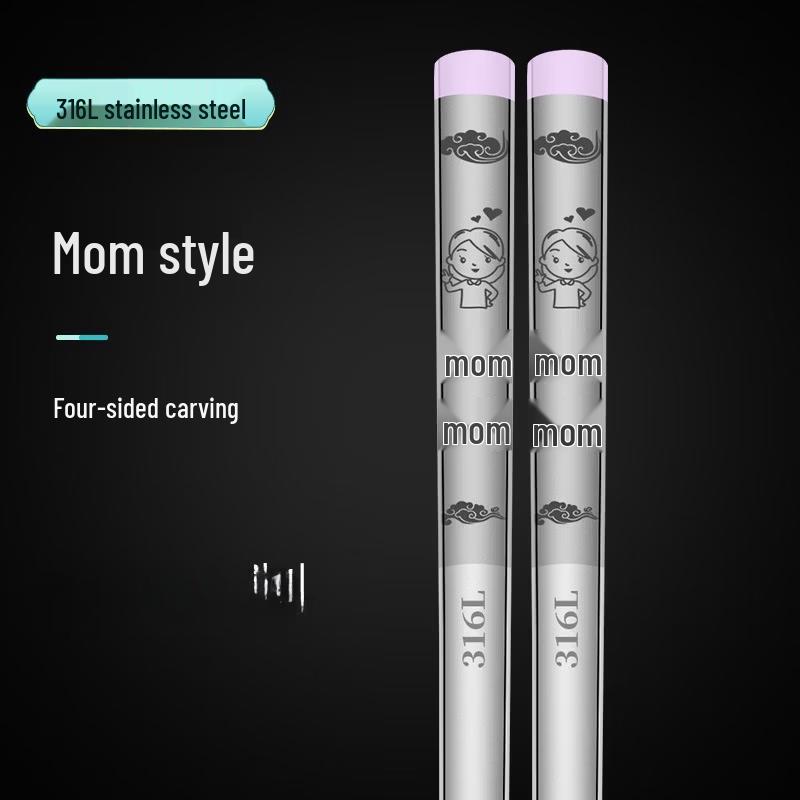 Ru Han 316 Stainless Steel Cartoon Chopsticks
Ru Han 316 Stainless Steel Cartoon Chopsticks