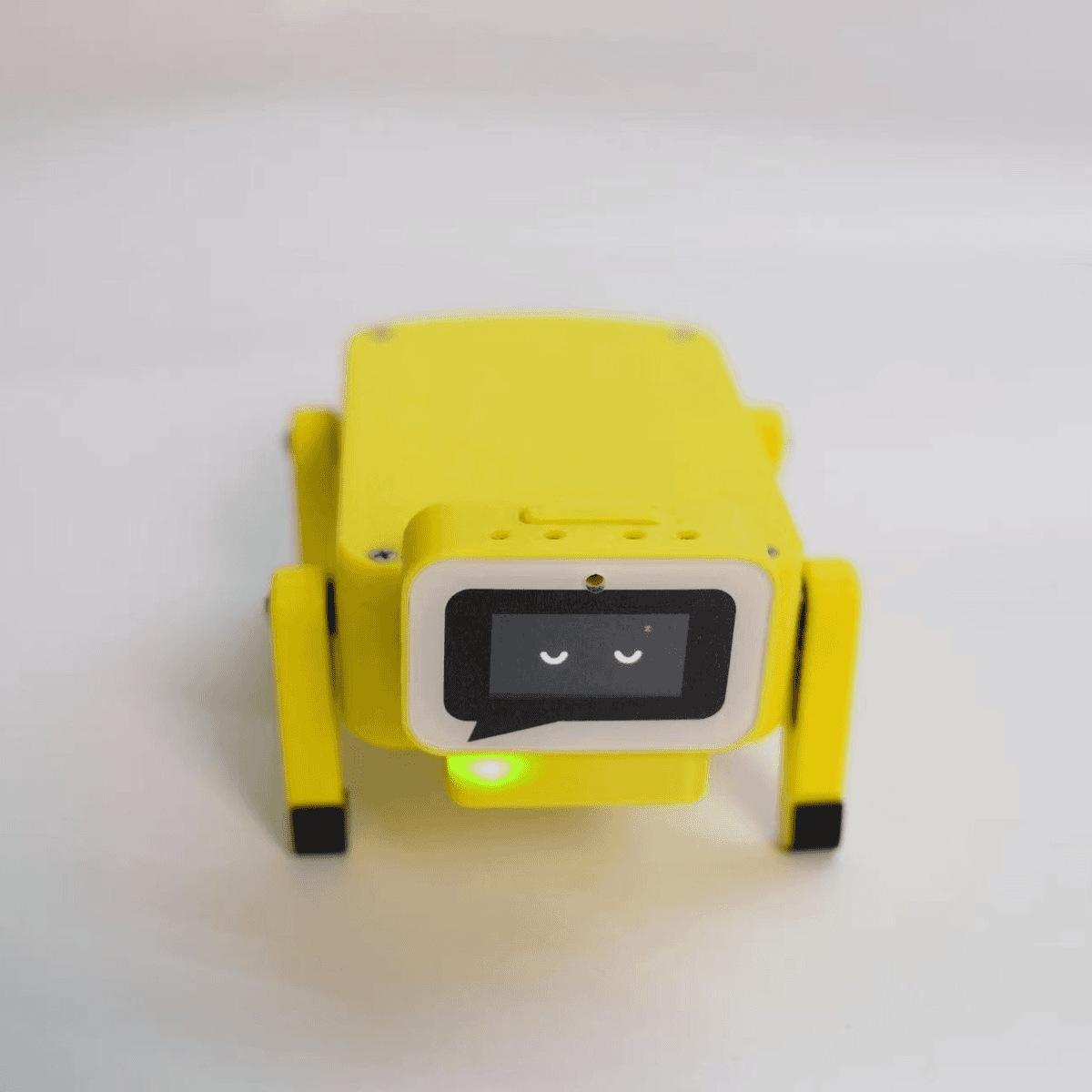 ESP32-Hi Mechanical Dog with 0.96-inch Color Screen AI Voice Chat Robot Development Board Intelligent Dialogue Smart Robot Dog жовтий
ESP32-Hi Mechanical Dog with 0.96-inch Color Screen AI Voice Chat Robot Development Board Intelligent Dialogue Smart Robot Dog жовтий