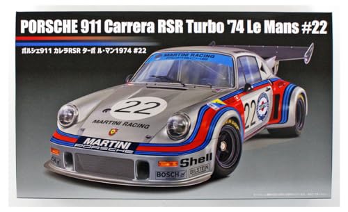 Fujimi model 1/24 real sports car series No.23 Porsche 911 Carrera RSR Turbo Le Mans 1974# 22 plastic model RS23
Fujimi model 1/24 real sports car series No.23 Porsche 911 Carrera RSR Turbo Le Mans 1974# 22 plastic model RS23