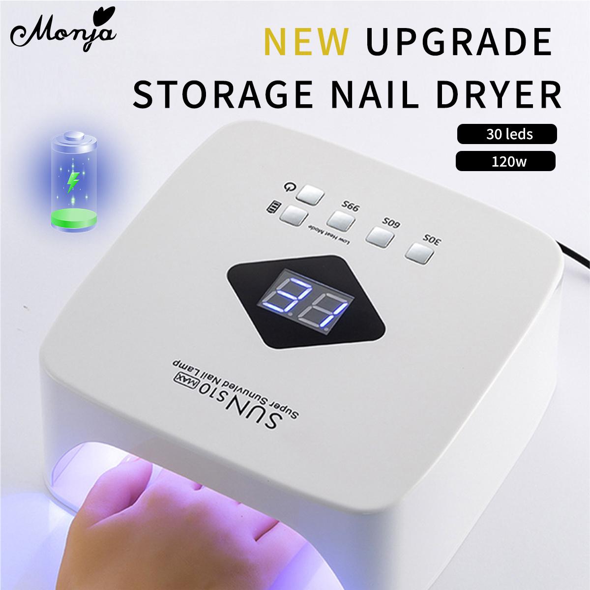 Monja 30LED 120W Nail Art Dryer UV LED Lamp для отверждения всех видов гель-лака с сенсорным ЖК-экраном Smart Sensor маникюрные машинки DIY white белый
Monja 30LED 120W Nail Art Dryer UV LED Lamp для отверждения всех видов гель-лака с сенсорным ЖК-экраном Smart Sensor маникюрные машинки DIY white белый