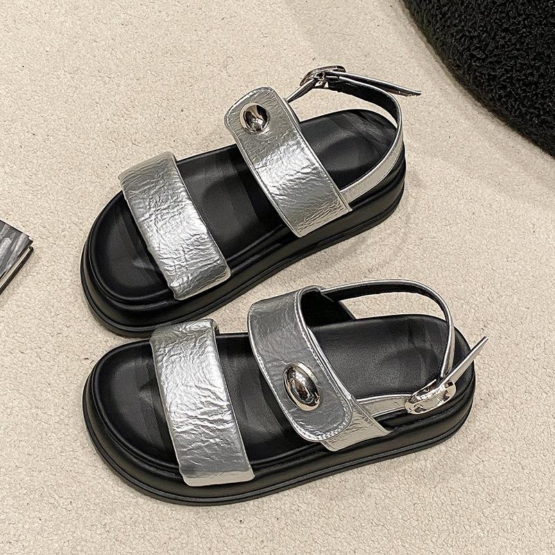 Жіночі босоніжки на платформі 2025 літо новий одяг з відкритим носком повсякденне взуття мафіни з пляжними сандалями 39 срібний
Жіночі босоніжки на платформі 2025 літо новий одяг з відкритим носком повсякденне взуття мафіни з пляжними сандалями 39 срібний