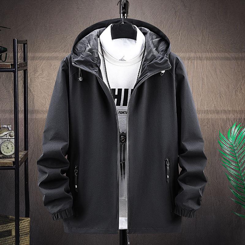 Spring and Autumn Hooded Jacket Japan and Korea Slim Baseball Shirt Single Jacket Tide 4XL чорний
Spring and Autumn Hooded Jacket Japan and Korea Slim Baseball Shirt Single Jacket Tide 4XL чорний