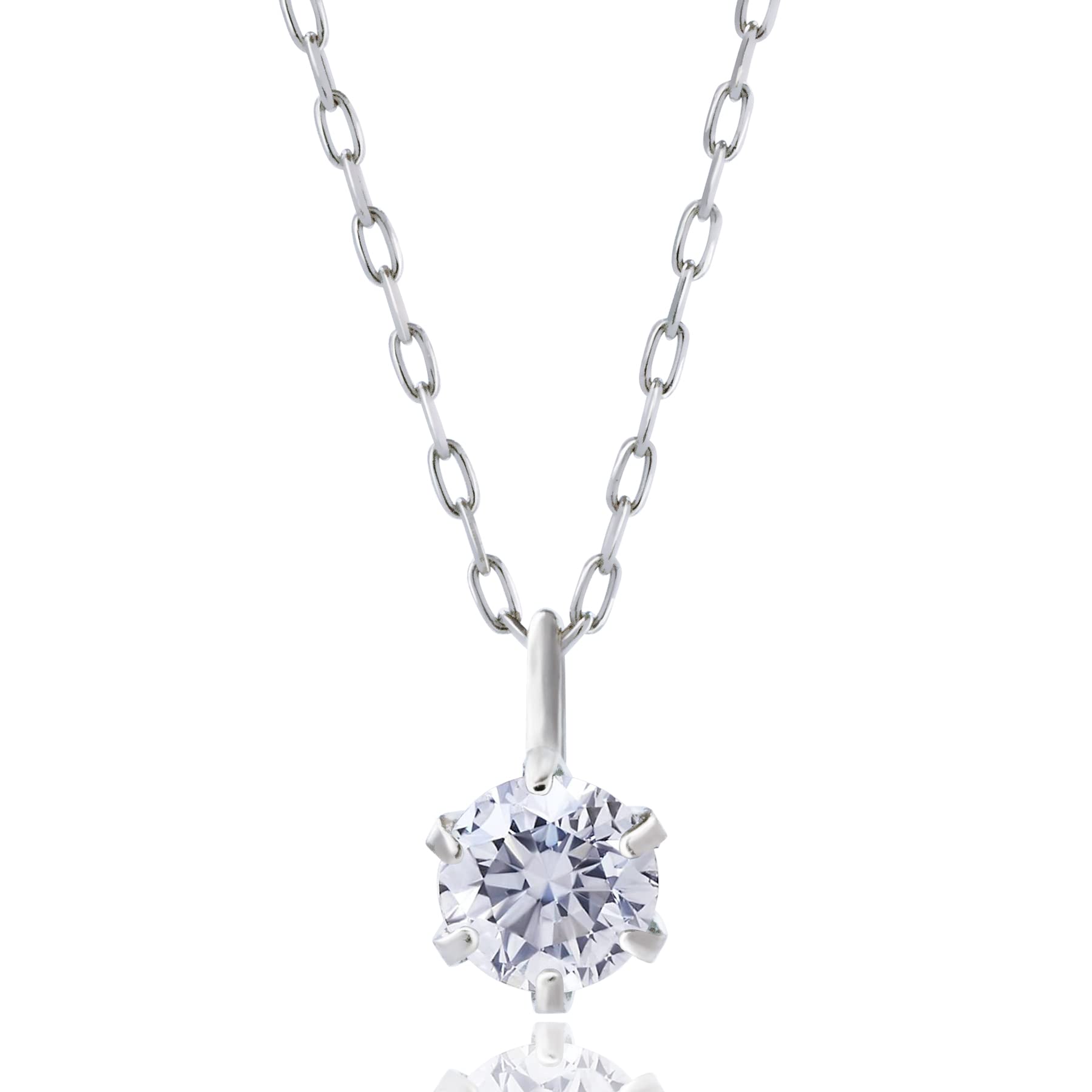 LEGAN Necklace 1 Diamond Natural Diamond PT Platinum 6 Prongs Made in Japan 0.1ct Women s
LEGAN Necklace 1 Diamond Natural Diamond PT Platinum 6 Prongs Made in Japan 0.1ct Women s