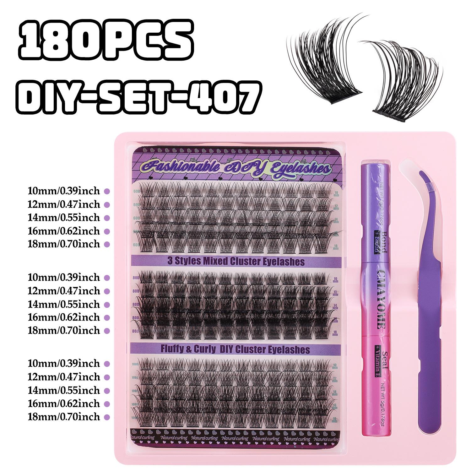 Накладные ресницы-пучки DIY, натуральные, густые, смешанные, сегментированные, 10-18 мм
Накладные ресницы-пучки DIY, натуральные, густые, смешанные, сегментированные, 10-18 мм