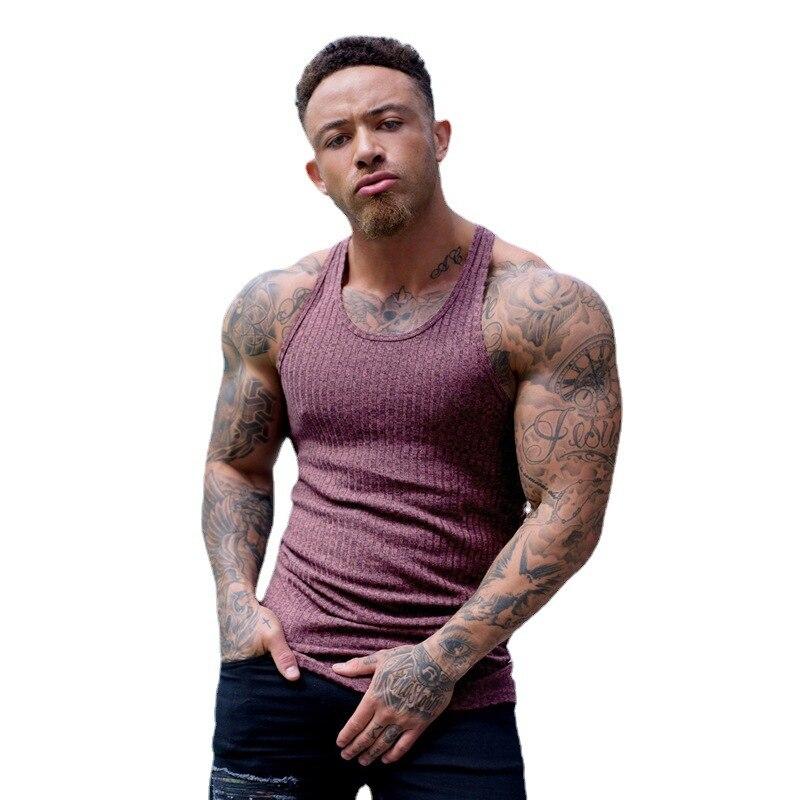 Muscleguys фітнес без рукавів футболка в язана тонкий fit жилет спортивні смуги тренажерний зал стрінгер танк топ чоловіків твердої моди сингли літній одяг M червоний
Muscleguys фітнес без рукавів футболка в язана тонкий fit жилет спортивні смуги тренажерний зал стрінгер танк топ чоловіків твердої моди сингли літній одяг M червоний