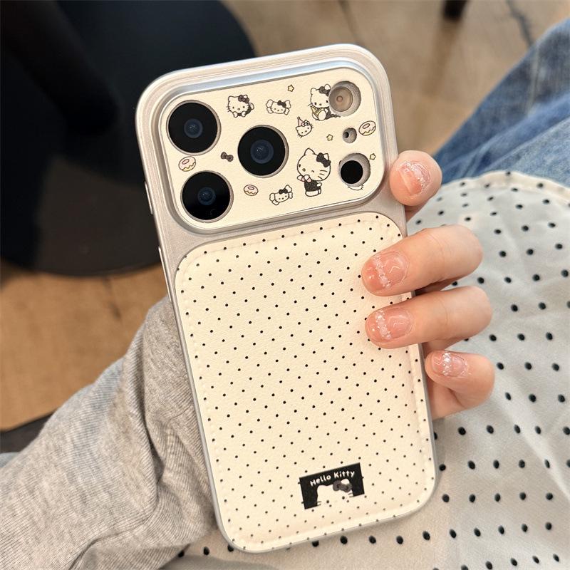 Hello Kitty Cartoon Polka Dot Phone Case for iPhone 14/15/16 Pro Max/17, Girly Heart Design. iPhone 17
Hello Kitty Cartoon Polka Dot Phone Case for iPhone 14/15/16 Pro Max/17, Girly Heart Design. iPhone 17