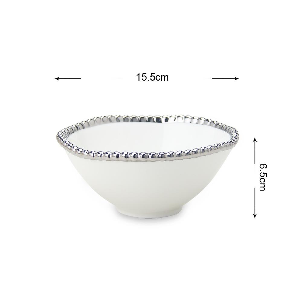 Pearl Dot Ceramic Dinner Plate Steak Plate Serving Plates Dessert Bowl Cake Stand Fruit Salad Bowl Butter Dish Fish Plates Tray
Pearl Dot Ceramic Dinner Plate Steak Plate Serving Plates Dessert Bowl Cake Stand Fruit Salad Bowl Butter Dish Fish Plates Tray