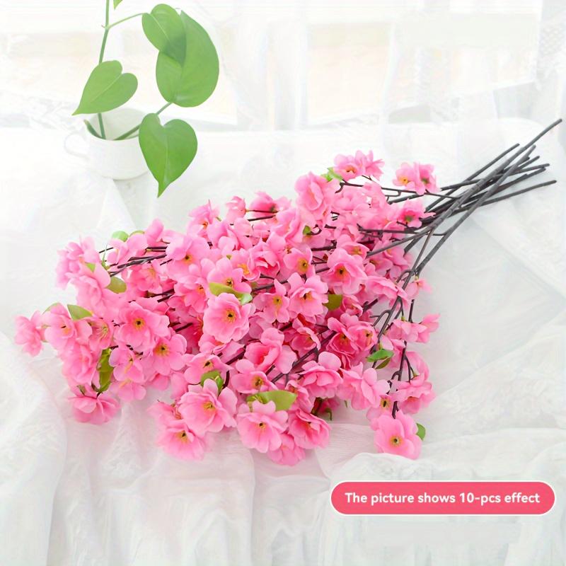 10 шт. элегантных искусственных стеблей вишневого цвета - реалистичные высокие искусственные цветы для декора вазы, идеально подходят для свадьбы, дома, весны и новогодних праздников
10 шт. элегантных искусственных стеблей вишневого цвета - реалистичные высокие искусственные цветы для декора вазы, идеально подходят для свадьбы, дома, весны и новогодних праздников