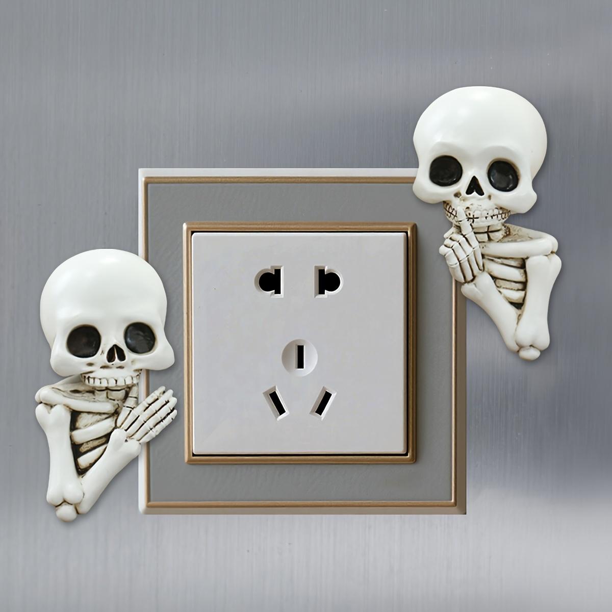 Whispering Skull Decorations Gothic Home Decor for Halloween 3.3-Inch Whispering Skulls Comes with Double-Sided Tape 1 set
Whispering Skull Decorations Gothic Home Decor for Halloween 3.3-Inch Whispering Skulls Comes with Double-Sided Tape 1 set