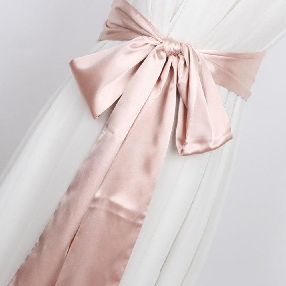 Ethnic Style Lace Up Waistband Bowknot Wide Waistband Trouser Decoration Satin Ribbon Belt Pants рожевий
Ethnic Style Lace Up Waistband Bowknot Wide Waistband Trouser Decoration Satin Ribbon Belt Pants рожевий