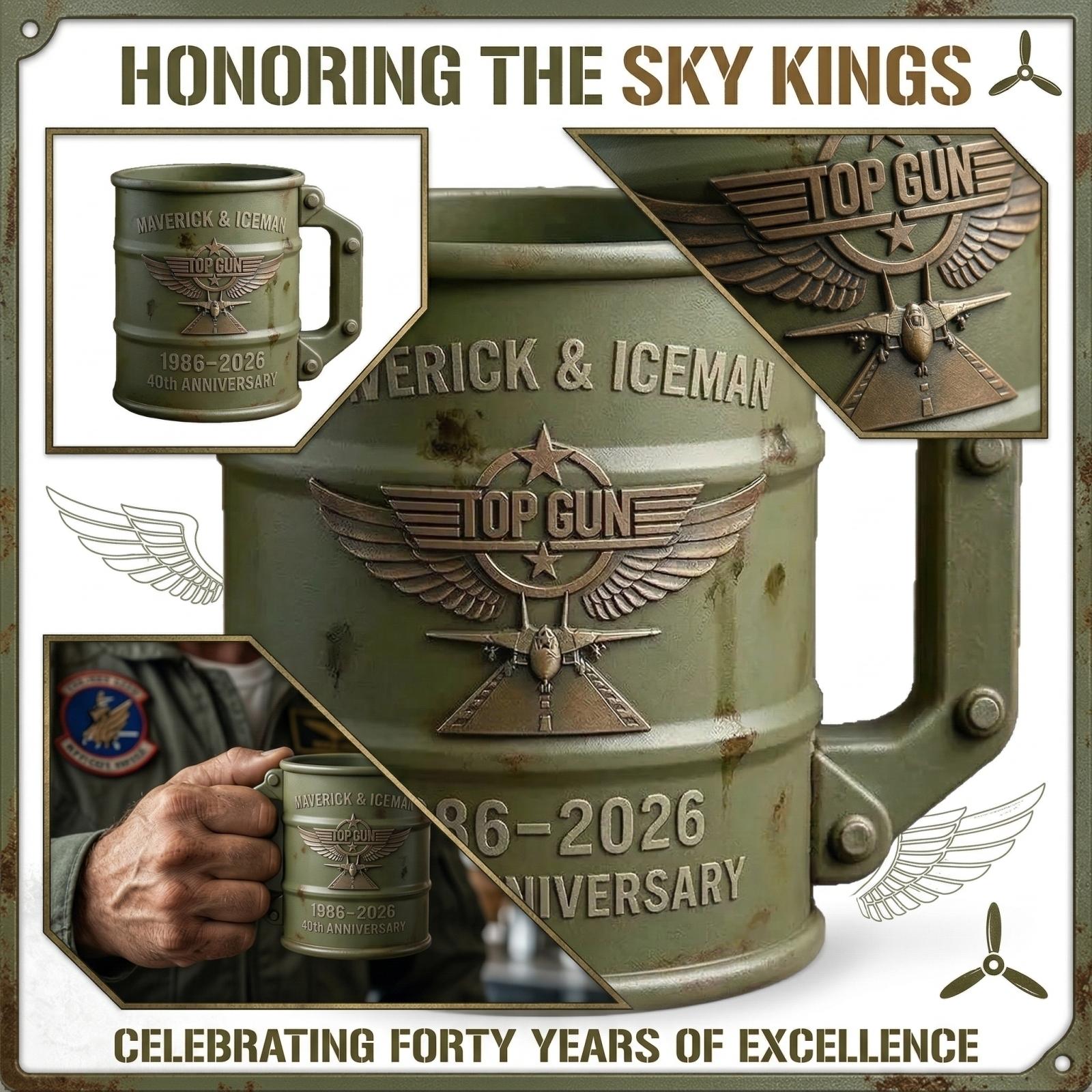 Top 40th Anniversary Oil Drum Mug, Vintage Military Ceramic Cup, Gift For Movie & Military Enthusiasts One Size зелёный
Top 40th Anniversary Oil Drum Mug, Vintage Military Ceramic Cup, Gift For Movie & Military Enthusiasts One Size зелёный