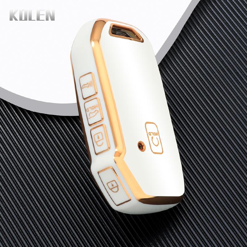 Fashion Tpu Car Remote Key Cover Case Shell Fob For Kia Telluride Telluride Sx Sportage R K5 Gt Line Seltos
Fashion Tpu Car Remote Key Cover Case Shell Fob For Kia Telluride Telluride Sx Sportage R K5 Gt Line Seltos