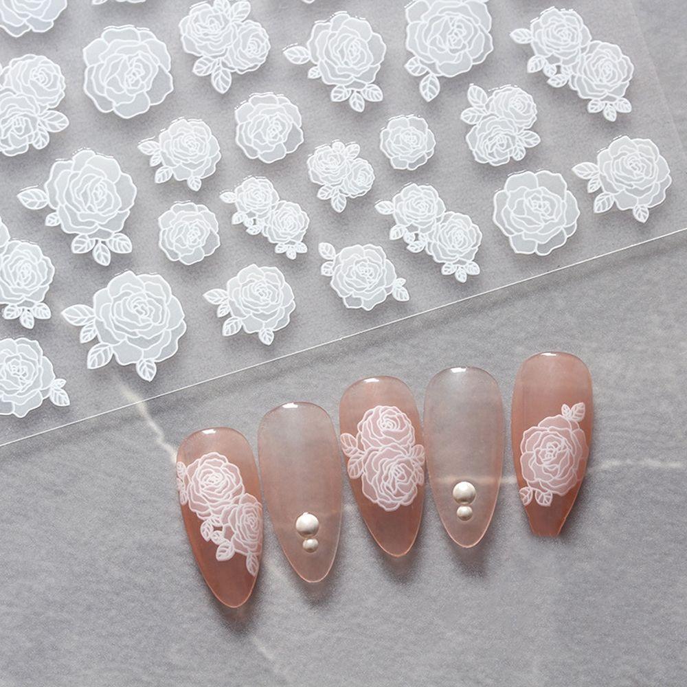 Pattern Self-adhesive Flower Nail Sticker DIY Nail Decals Manicure Accessories Nail Art Decorations C2
Pattern Self-adhesive Flower Nail Sticker DIY Nail Decals Manicure Accessories Nail Art Decorations C2