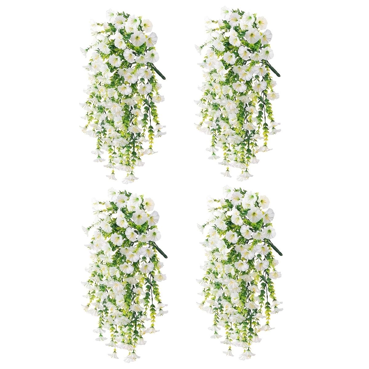 4pcs Artificial Hanging Flowers, UV Resistant Morning Glory with Eucalyptus Leaves, Fake Hanging Plants for Home Outdoor Porch Balcony Garden Decor 4pcs белый
4pcs Artificial Hanging Flowers, UV Resistant Morning Glory with Eucalyptus Leaves, Fake Hanging Plants for Home Outdoor Porch Balcony Garden Decor 4pcs белый