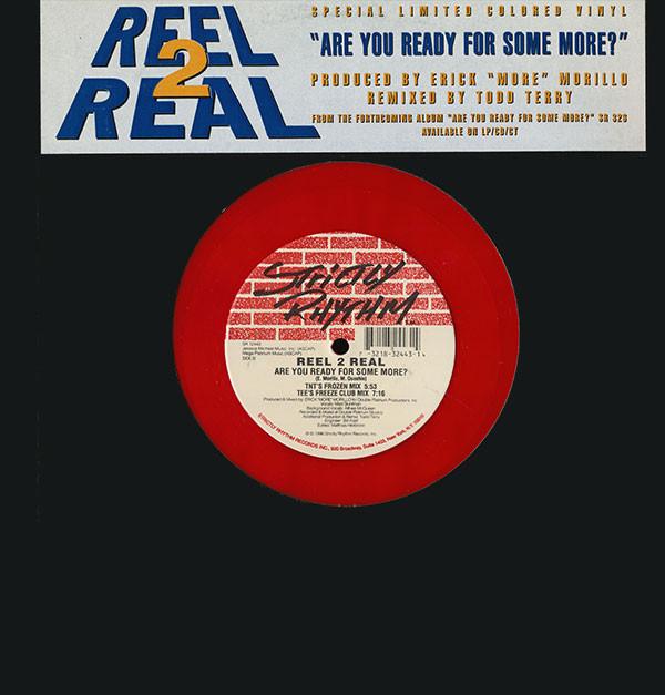 12-дюймовая пластинка REEL 2 REAL - Вы готовы к еще чему-нибудь SR12443 Strictly Rhythm 1996 США Танцевальная и Электронная Б/У
12-дюймовая пластинка REEL 2 REAL - Вы готовы к еще чему-нибудь SR12443 Strictly Rhythm 1996 США Танцевальная и Электронная Б/У