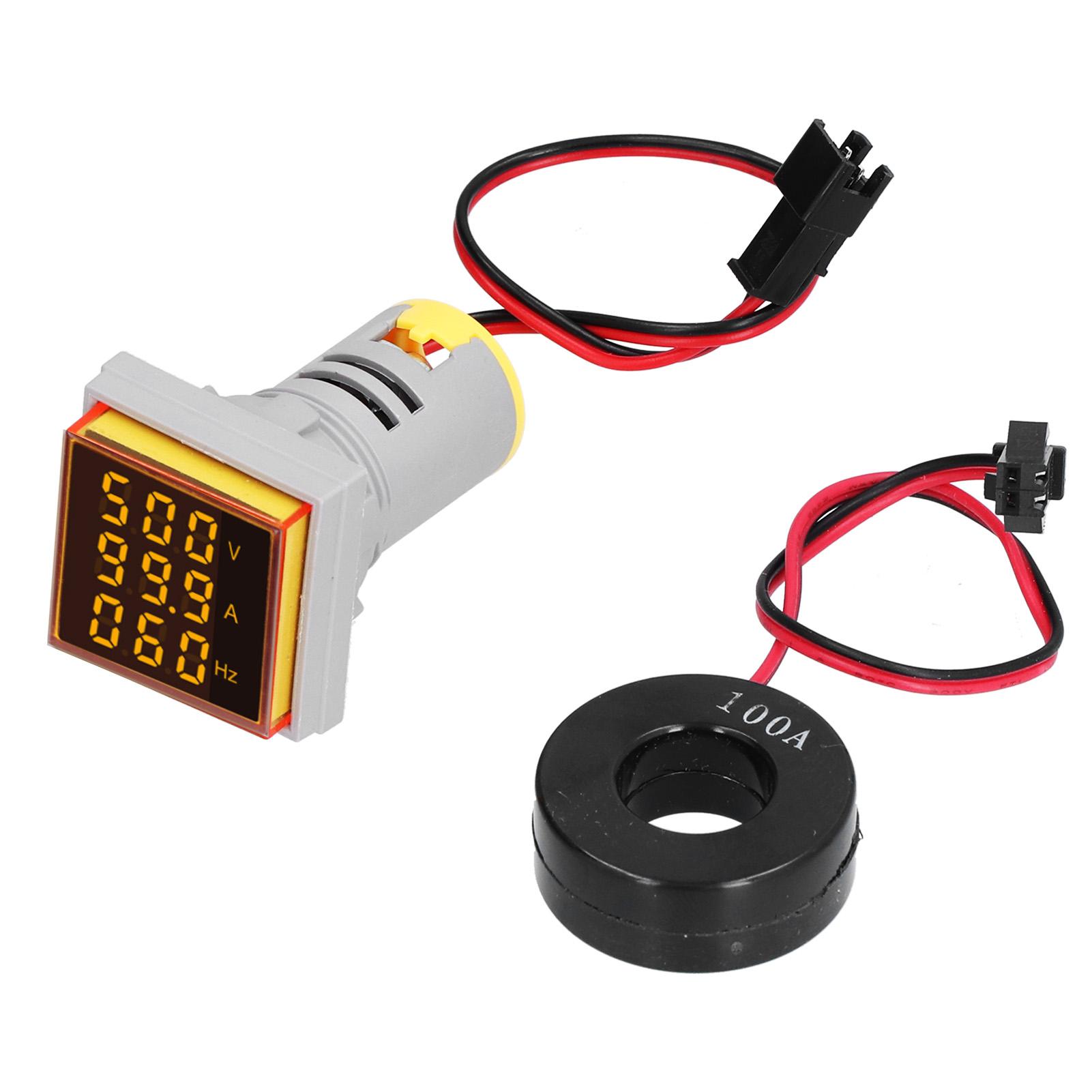 Цифровая светодиодная индикаторная лампа квадратная 3-дисплейная сигнальная светодиодная лампа 60-500 В AC0-100 А ST17VAHYellow жёлтый
Цифровая светодиодная индикаторная лампа квадратная 3-дисплейная сигнальная светодиодная лампа 60-500 В AC0-100 А ST17VAHYellow жёлтый