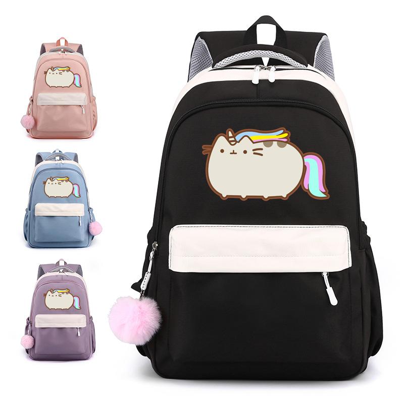 Cute Cartoon Cat Pattern Backpack Girls Boys Cartoon Cat Harajuku Schoolbag Large Capacity Zipper Backpack Laptop Bag Backpacks
Cute Cartoon Cat Pattern Backpack Girls Boys Cartoon Cat Harajuku Schoolbag Large Capacity Zipper Backpack Laptop Bag Backpacks