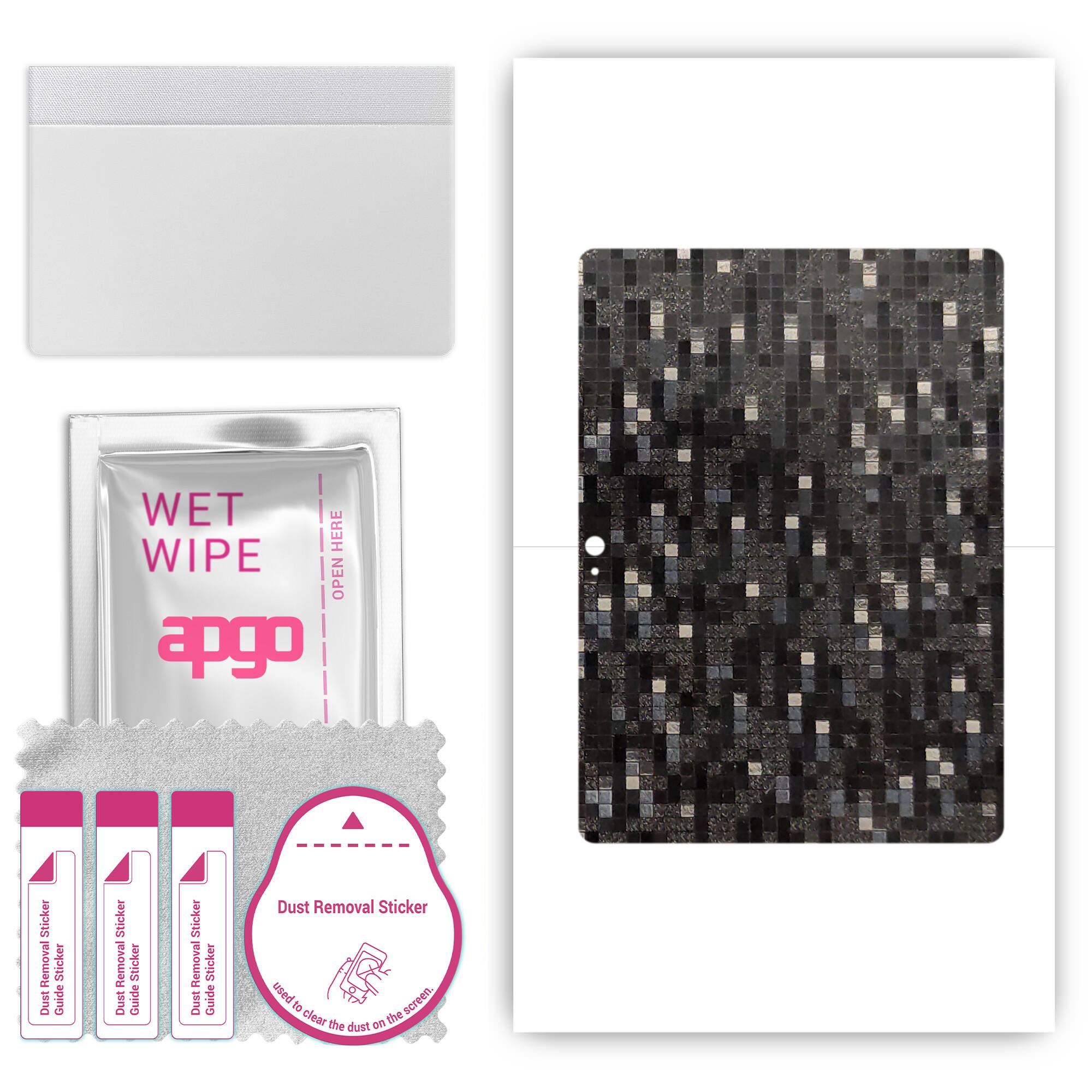 apgo Protective Skin Sticker for the back compatible with Huawei MediaPad M2 10.0, Wrap Film, Foil, Vinyl - Pattern Carbon Black Pixel
apgo Protective Skin Sticker for the back compatible with Huawei MediaPad M2 10.0, Wrap Film, Foil, Vinyl - Pattern Carbon Black Pixel