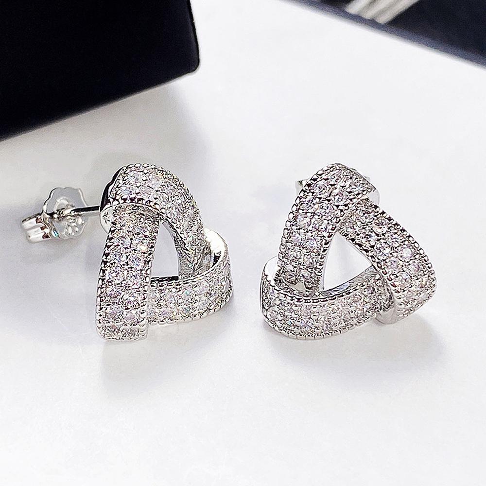 CAOSHI Versatile Shiny Zirconia Stud Earrings for Women Copper Color/Gold Color Accessories Trendy Design Zircon for Engagement
CAOSHI Versatile Shiny Zirconia Stud Earrings for Women Copper Color/Gold Color Accessories Trendy Design Zircon for Engagement