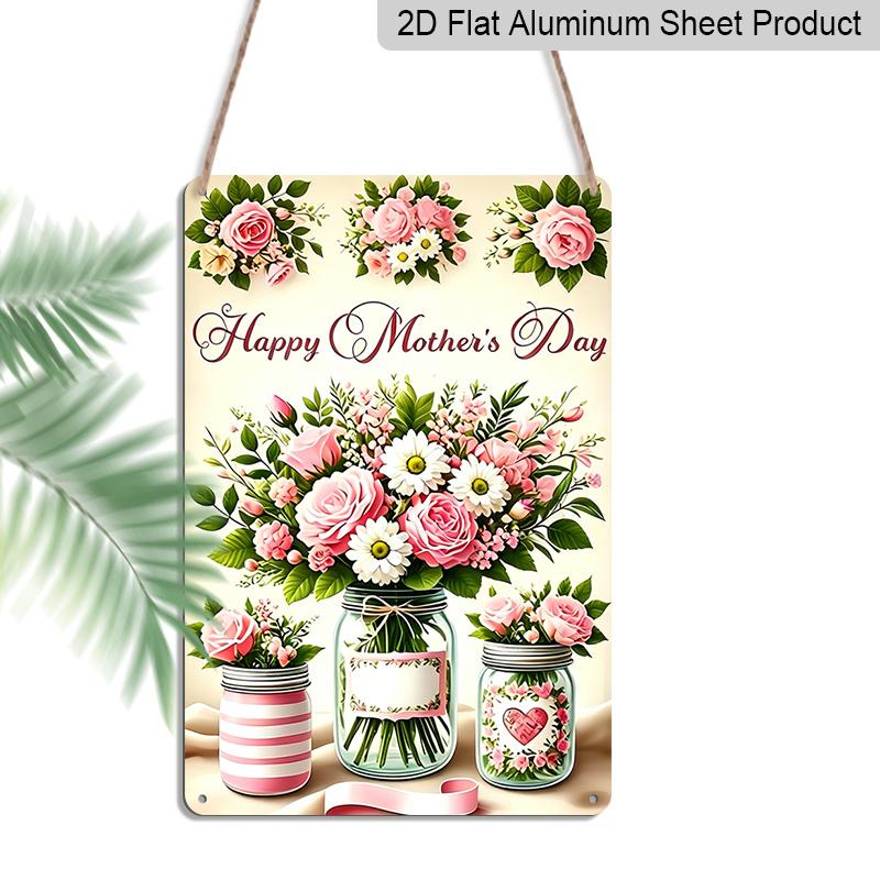 2D Flat 1pc “Happy Mother s Day” Floral Mason Jar Metal Sign (7.87 X 11.81 Inches) – Aluminum Vintage Rose Flower Decor for Mom, Home, and Kitchen – 20*30cm
2D Flat 1pc “Happy Mother s Day” Floral Mason Jar Metal Sign (7.87 X 11.81 Inches) – Aluminum Vintage Rose Flower Decor for Mom, Home, and Kitchen – 20*30cm