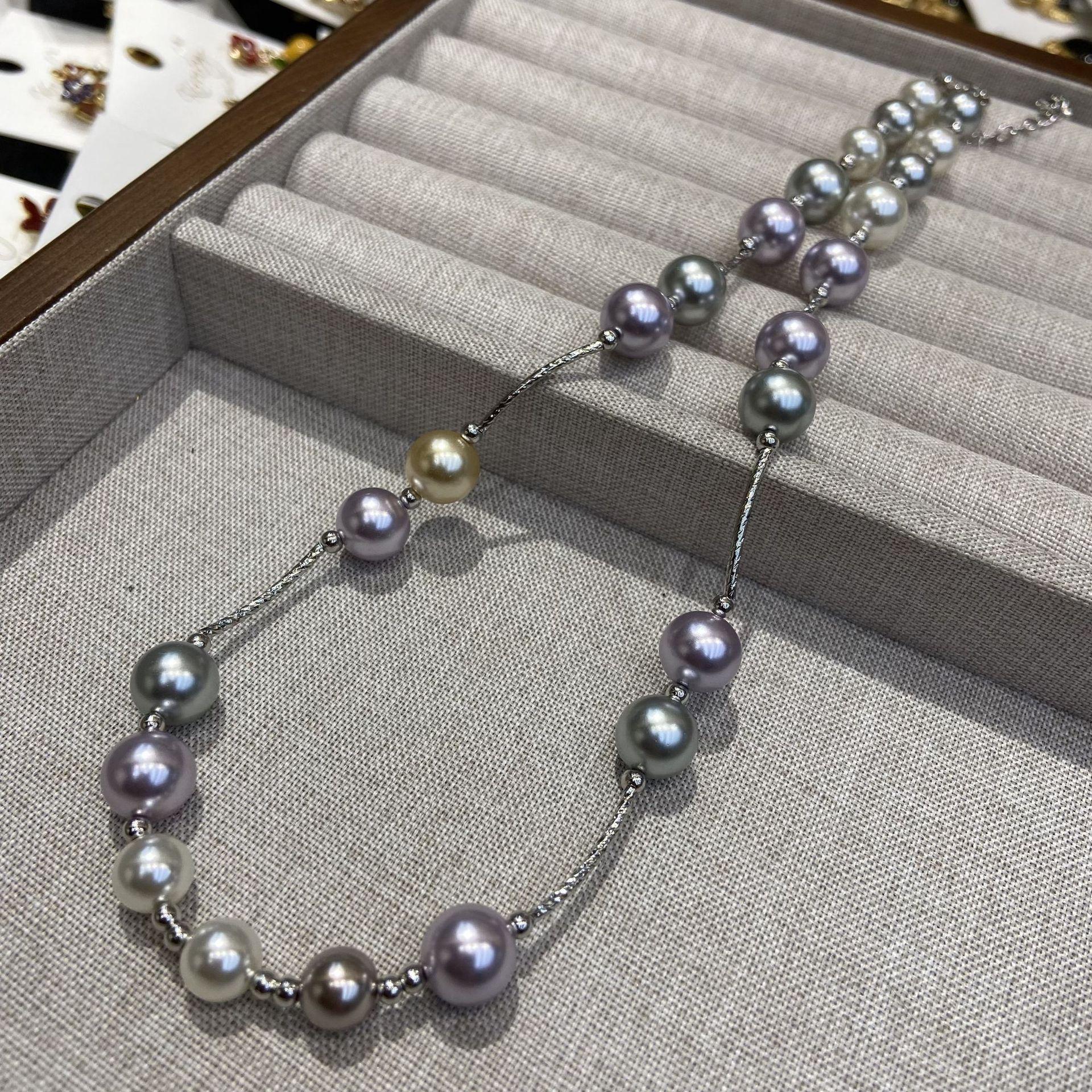 8M/10M Bead Necklace Metal Line Bead Necklace Women S Light Luxury Fashion Neck Chain Collarbone Chain Batch
8M/10M Bead Necklace Metal Line Bead Necklace Women S Light Luxury Fashion Neck Chain Collarbone Chain Batch