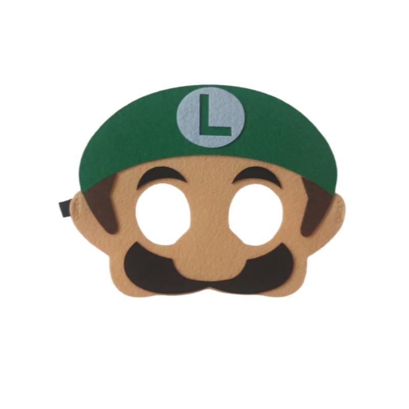 Super Mario Felt Eye Mask for Parent-Child Birthday or Masquerade Costume One Size
Super Mario Felt Eye Mask for Parent-Child Birthday or Masquerade Costume One Size
