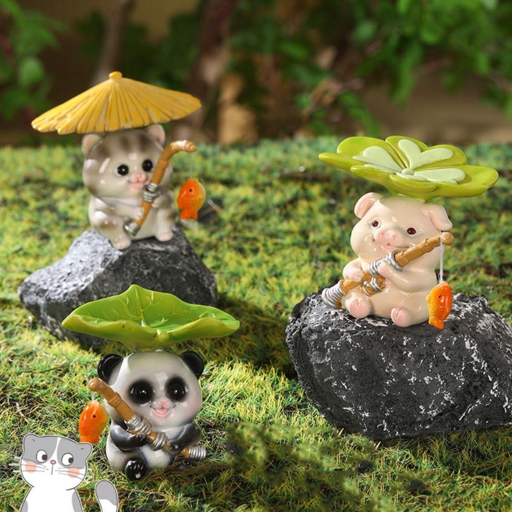 Resin Animal Sculpture Cartoon Fishing Tank Aquarium Decoration Panda Fishing Statue Flowerpot Frog
Resin Animal Sculpture Cartoon Fishing Tank Aquarium Decoration Panda Fishing Statue Flowerpot Frog