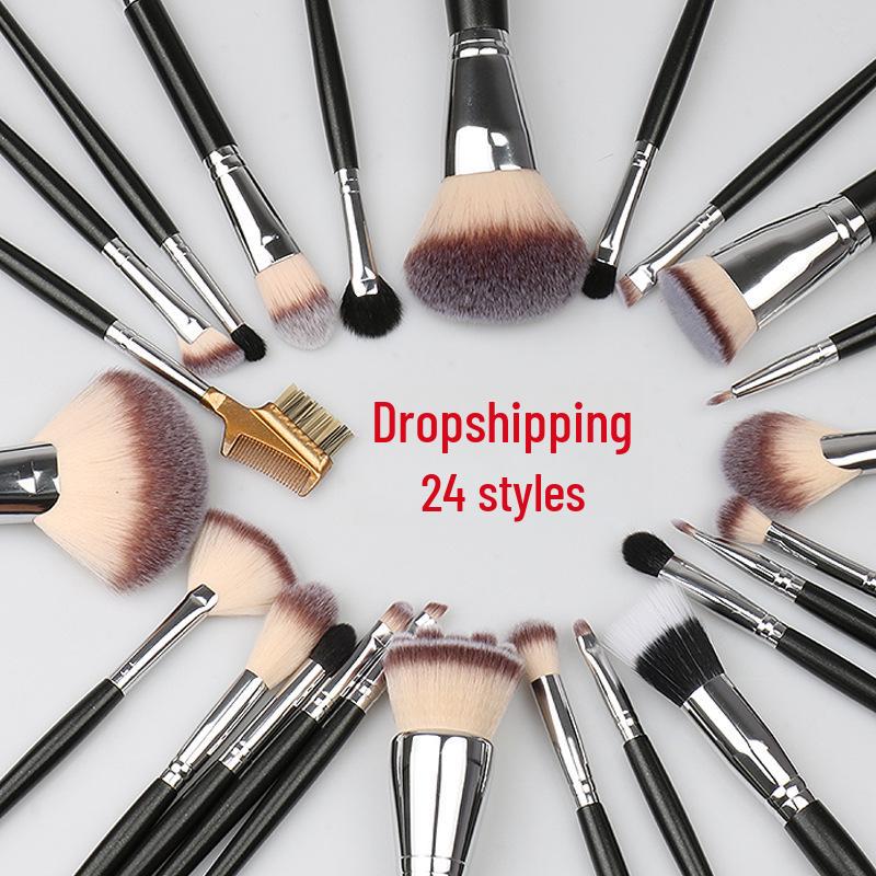 Yasna 24-Piece Makeup Brush Set: Premium Animal Hair Beauty Tools Angled Eyebrow Brush - Pearl Red
Yasna 24-Piece Makeup Brush Set: Premium Animal Hair Beauty Tools Angled Eyebrow Brush - Pearl Red