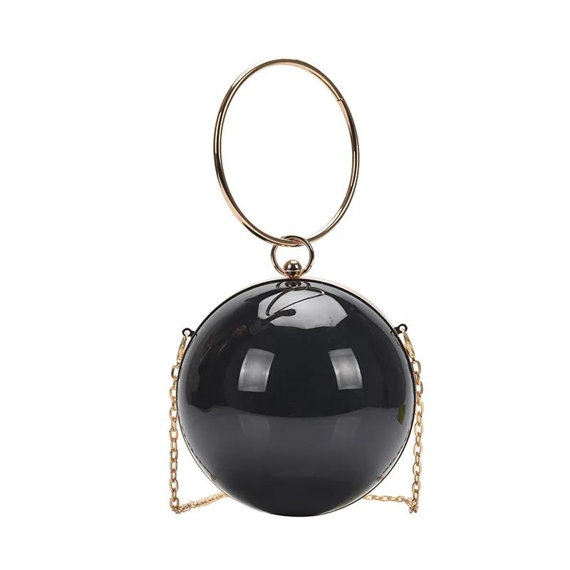 Luxury Women Round Ball Evening Bag 2024 Fashion Smooth Bright Surface Clutch Bag Ladies Crossbody Bag Party Chain Handbag Purse чёрный
Luxury Women Round Ball Evening Bag 2024 Fashion Smooth Bright Surface Clutch Bag Ladies Crossbody Bag Party Chain Handbag Purse чёрный