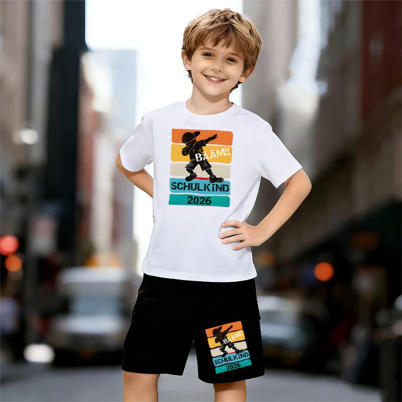 Boys 2 Piece Vintage Stripe Print Outfit, Short Sleeve T-Shirt and Shorts Set for Kids Age 5-14,Black and White Sporty Casual Summer Clothes 13-14 Years
Boys 2 Piece Vintage Stripe Print Outfit, Short Sleeve T-Shirt and Shorts Set for Kids Age 5-14,Black and White Sporty Casual Summer Clothes 13-14 Years