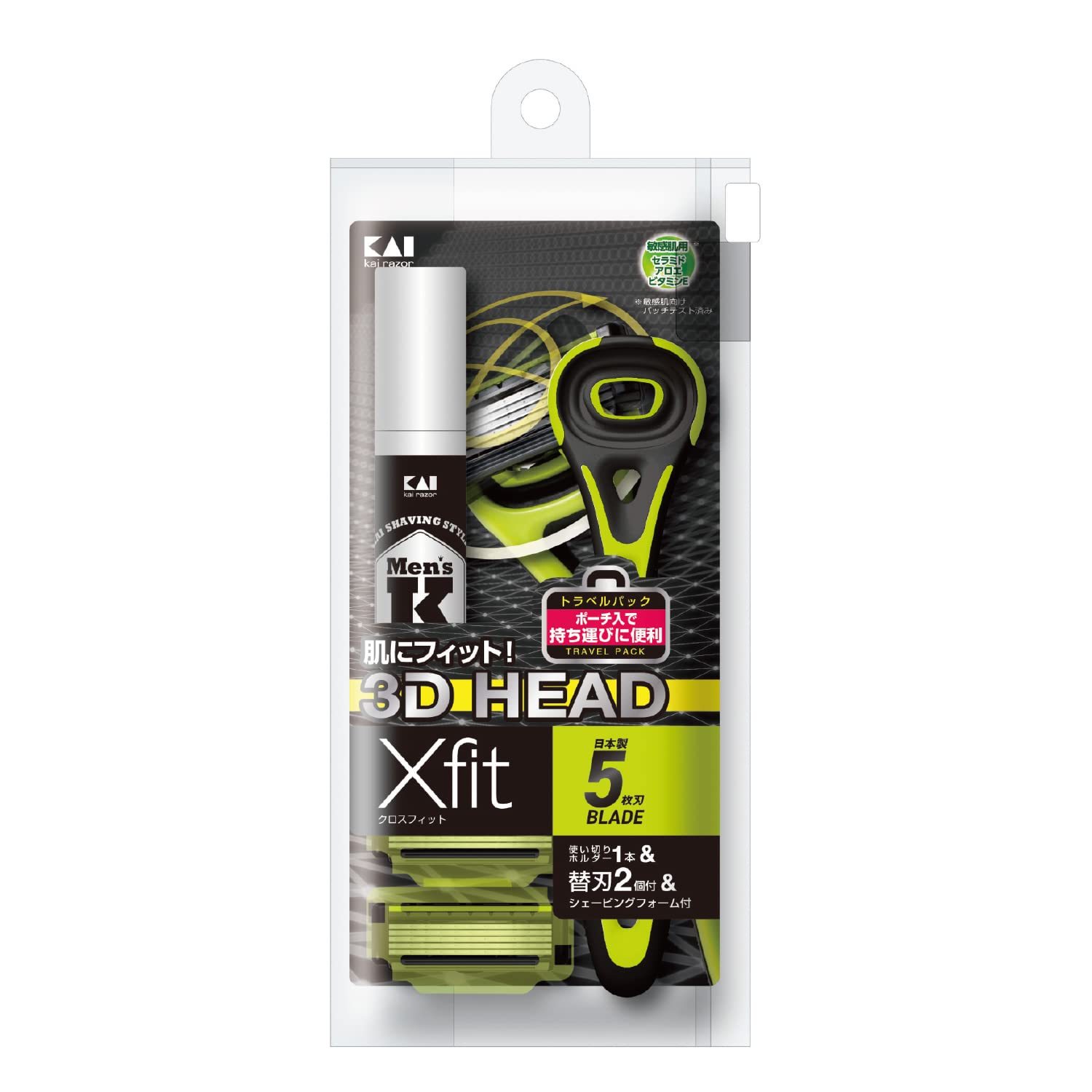 Kaijirushi Xfit Razor Travel Pack 2 сменных лезвия с пеной для бритья Бритва T-образной формы 5 лезвий Оптовая закупка для мужчин
Kaijirushi Xfit Razor Travel Pack 2 сменных лезвия с пеной для бритья Бритва T-образной формы 5 лезвий Оптовая закупка для мужчин