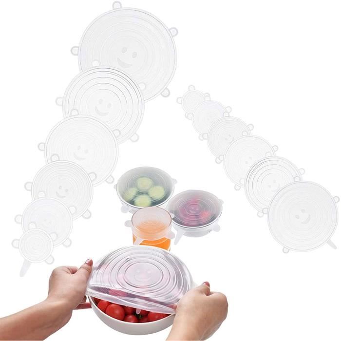 12pcs Couvercles Extensibles Silicone Couvercles Alimentaires RéUtilisables pour Tasse Bol, dans RéFrigéRateur pour Micro-Onde A200
12pcs Couvercles Extensibles Silicone Couvercles Alimentaires RéUtilisables pour Tasse Bol, dans RéFrigéRateur pour Micro-Onde A200