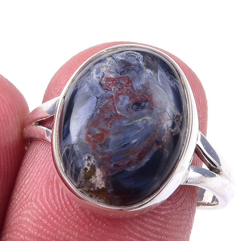 Natural Pietersite Gemstone Handmade 925 Solid Sterling Silver Ring Size 8 l6o00
Natural Pietersite Gemstone Handmade 925 Solid Sterling Silver Ring Size 8 l6o00