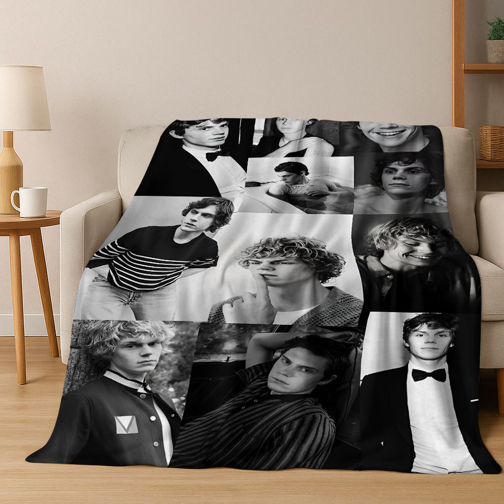 26 Style Evan Peters Handsome Art Flannel Blanket,Cozy Soft Throw Blanket for Home Bedroom Bed Sofa Picnic Office Cover Gift Kid 75x90cm
26 Style Evan Peters Handsome Art Flannel Blanket,Cozy Soft Throw Blanket for Home Bedroom Bed Sofa Picnic Office Cover Gift Kid 75x90cm