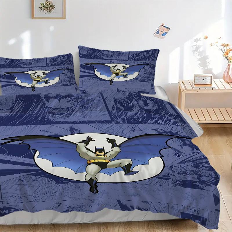 3pcs batman, superhero Duvet Cover Set (1 Duvet Cover + 2 Pillowcases, No Core) - Comfortable, And Breathable Bedroom Decoration yy251104010 135x200cm
3pcs batman, superhero Duvet Cover Set (1 Duvet Cover + 2 Pillowcases, No Core) - Comfortable, And Breathable Bedroom Decoration yy251104010 135x200cm