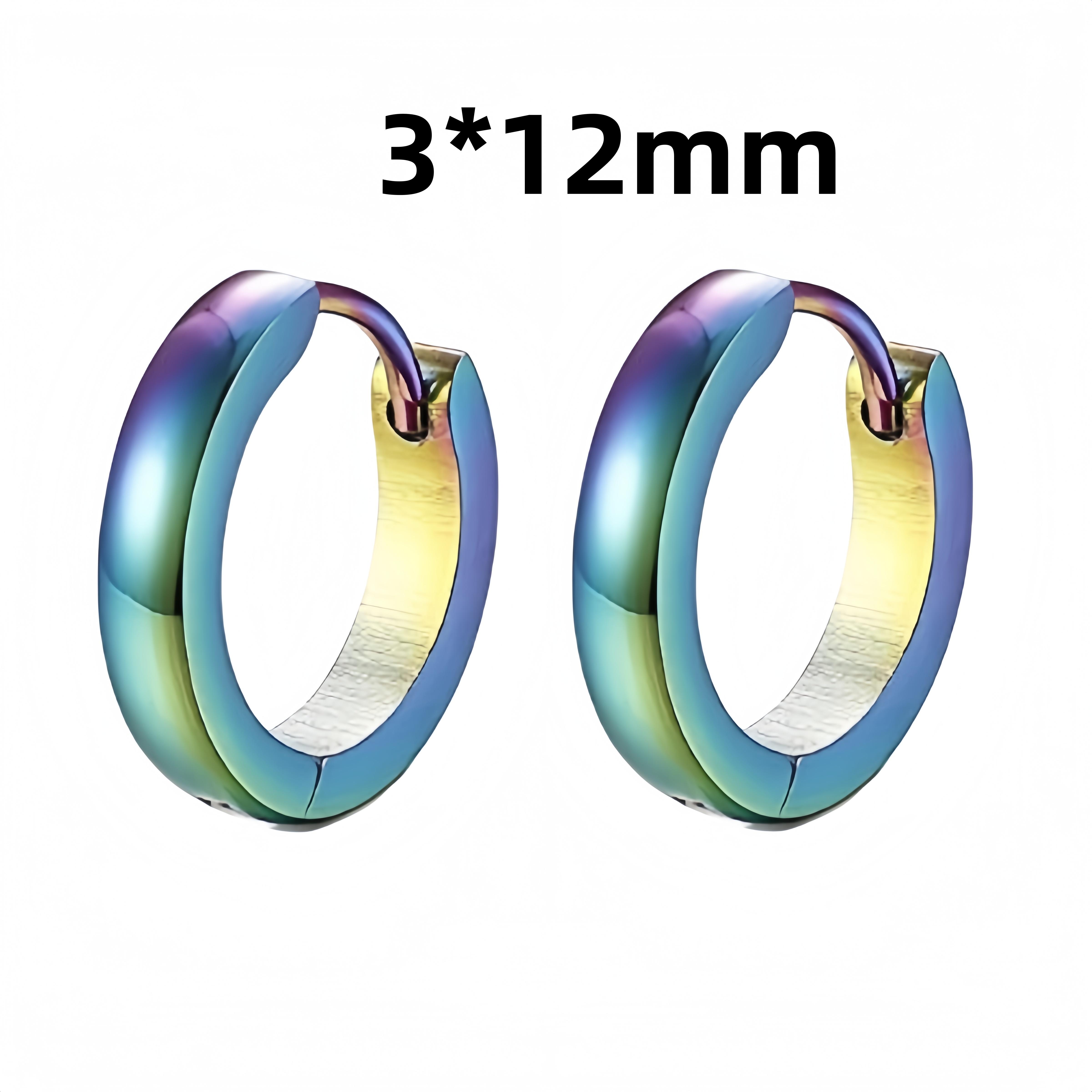 Punk Round Stainless Steel Men s Hoop Earrings Gold Color Piercing Trend Minimalist Jewelry for Women Fashion Y2K Accessories
Punk Round Stainless Steel Men s Hoop Earrings Gold Color Piercing Trend Minimalist Jewelry for Women Fashion Y2K Accessories