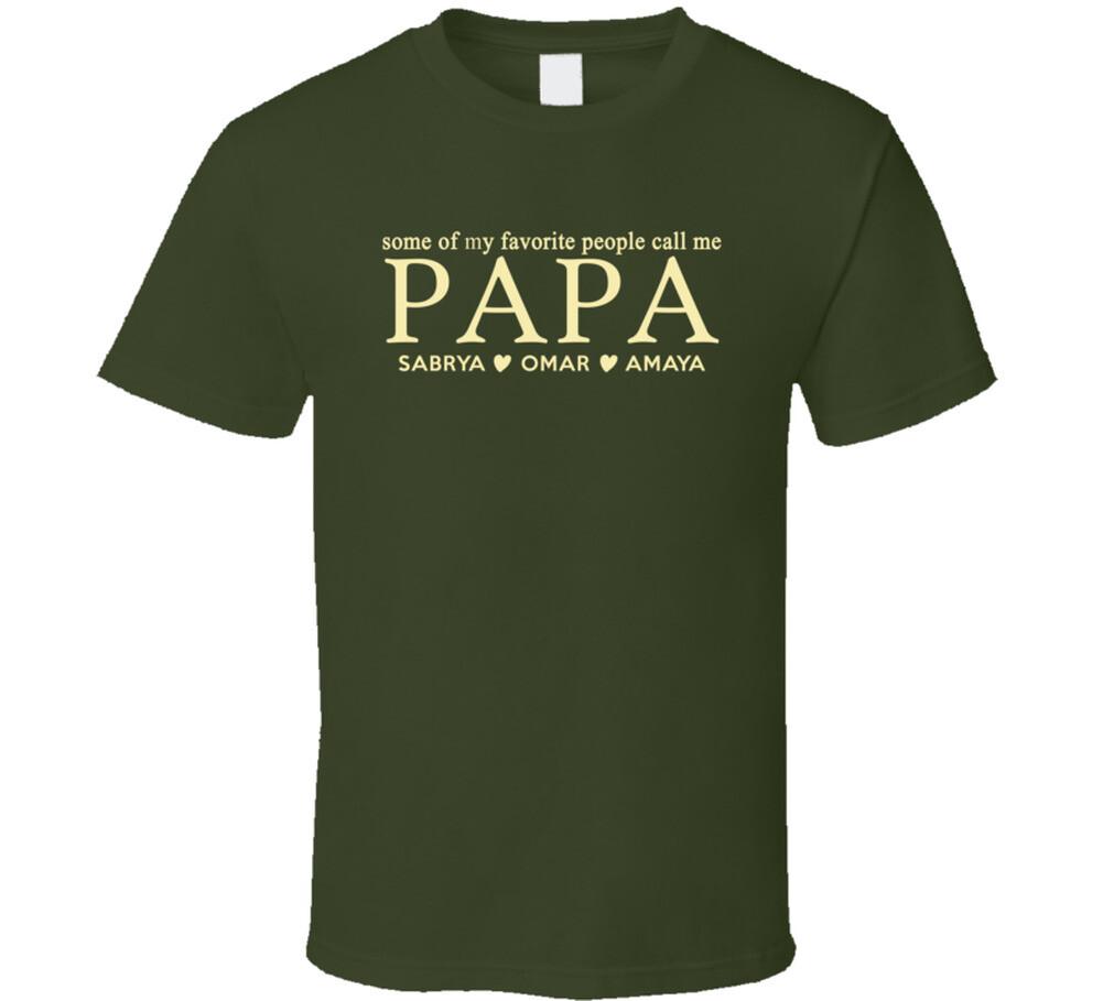 Papa for Trina T Shirt Mens Womens Tees Top 4XL
Papa for Trina T Shirt Mens Womens Tees Top 4XL