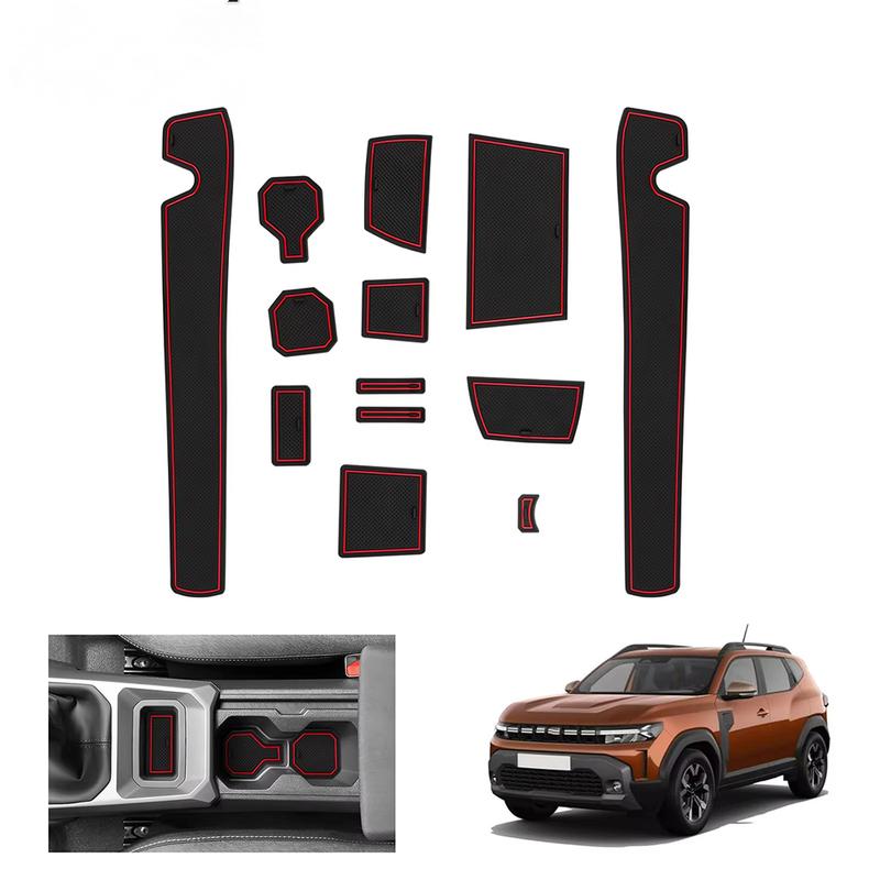 Коврик для автомобильной двери Dacia Duster 3 2024 2025 Противоскользящие накладки на прорези для дверных ворот Аксессуары для салона автомобиля Dacia Duster 3 13 чёрный
Коврик для автомобильной двери Dacia Duster 3 2024 2025 Противоскользящие накладки на прорези для дверных ворот Аксессуары для салона автомобиля Dacia Duster 3 13 чёрный