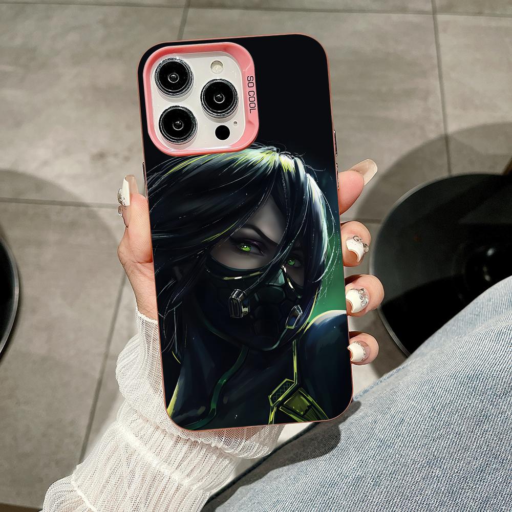 Valo Viper Phone Case for iPhone 17 16 15 14 13 12 11 X XR XS Air Pro Max Plus Pink Colorful Silver Cover iPhone 15 Plus
Valo Viper Phone Case for iPhone 17 16 15 14 13 12 11 X XR XS Air Pro Max Plus Pink Colorful Silver Cover iPhone 15 Plus