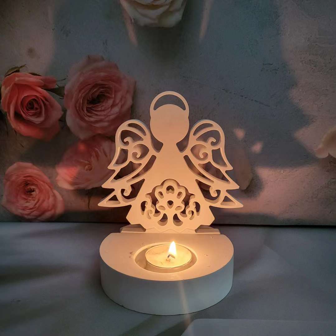 Angel Resin Glue Mold Silicone Mold DIY Crystal Glue Molds Resin Ornament Mold Decoration Candle Holder Mould білий
Angel Resin Glue Mold Silicone Mold DIY Crystal Glue Molds Resin Ornament Mold Decoration Candle Holder Mould білий