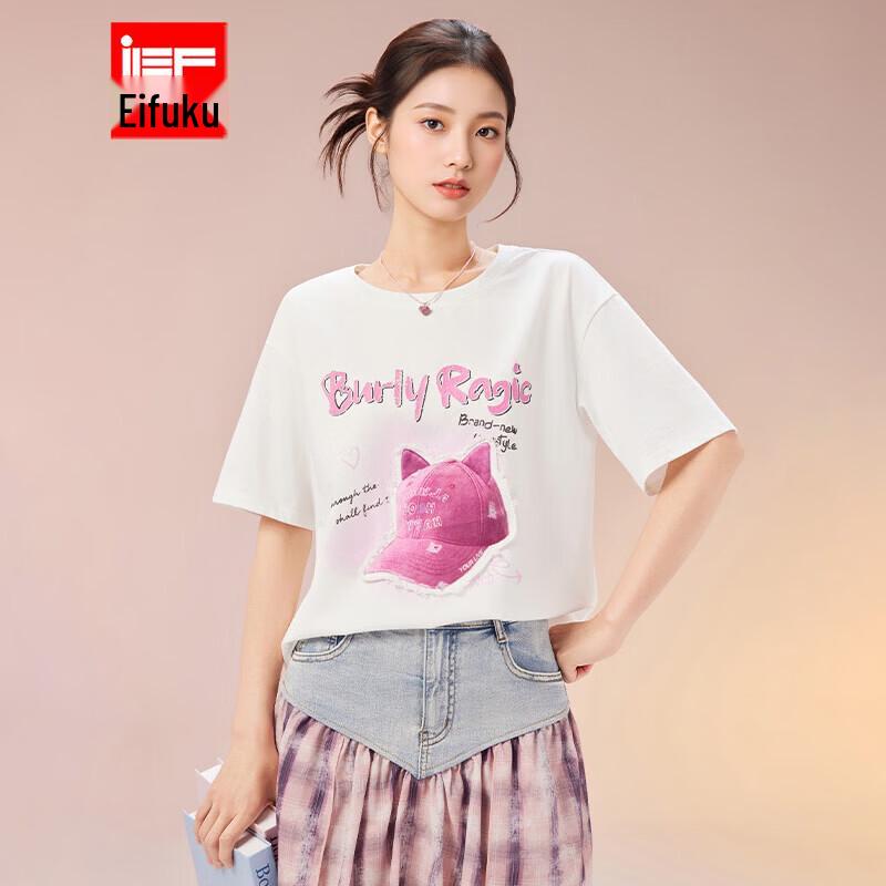 IEF Women s Printed Loose Casual T-Shirt One Size
IEF Women s Printed Loose Casual T-Shirt One Size