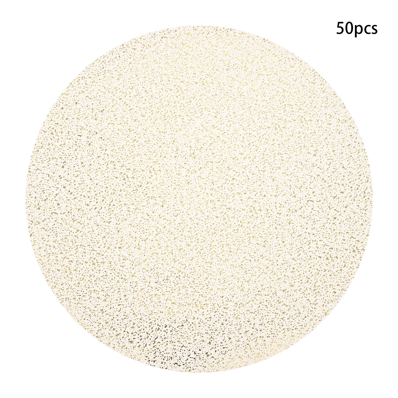 50pcs Gold/Silver Disposable Placemats 33cm Round Pressed Table Mat for Wedding Birthday Party Christmas Napkin Table Home Decor 33 cm
50pcs Gold/Silver Disposable Placemats 33cm Round Pressed Table Mat for Wedding Birthday Party Christmas Napkin Table Home Decor 33 cm