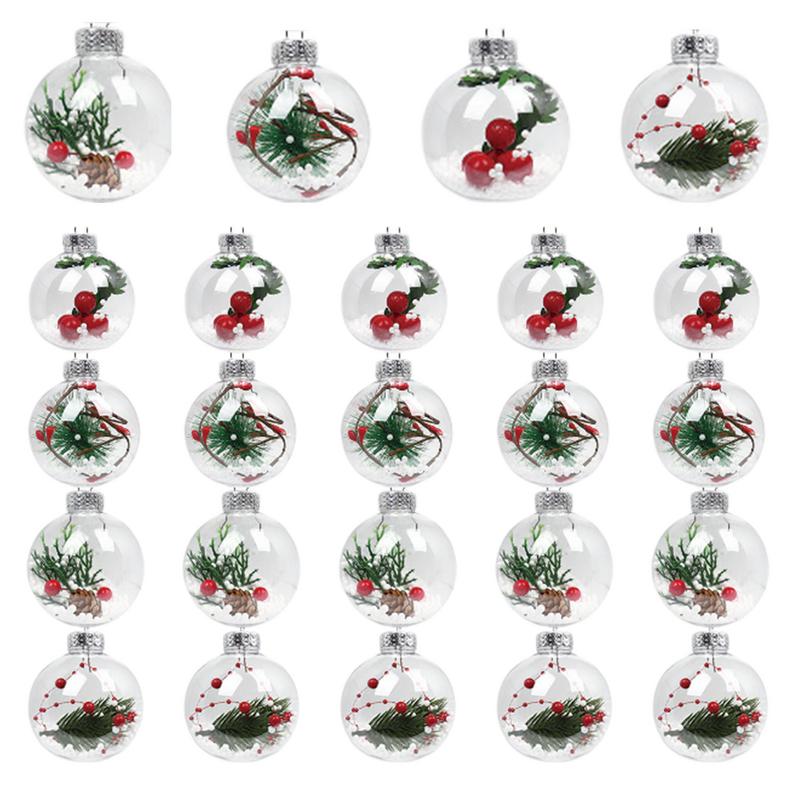 Christmas Ornaments Balls Clear Decorative Ball Set Christmas Tree PendantCrafts Ball Tree Baubles for Birthdays Holidays Weddin
Christmas Ornaments Balls Clear Decorative Ball Set Christmas Tree PendantCrafts Ball Tree Baubles for Birthdays Holidays Weddin