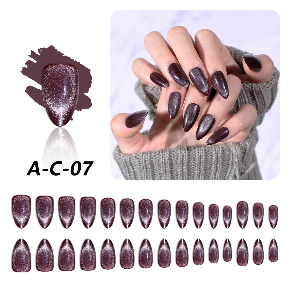 Кошачий глаз Драконий жемчуг Флэш Однотонные Короткие Миндалевидные Накладные Ногти (30 штук)
Кошачий глаз Драконий жемчуг Флэш Однотонные Короткие Миндалевидные Накладные Ногти (30 штук)