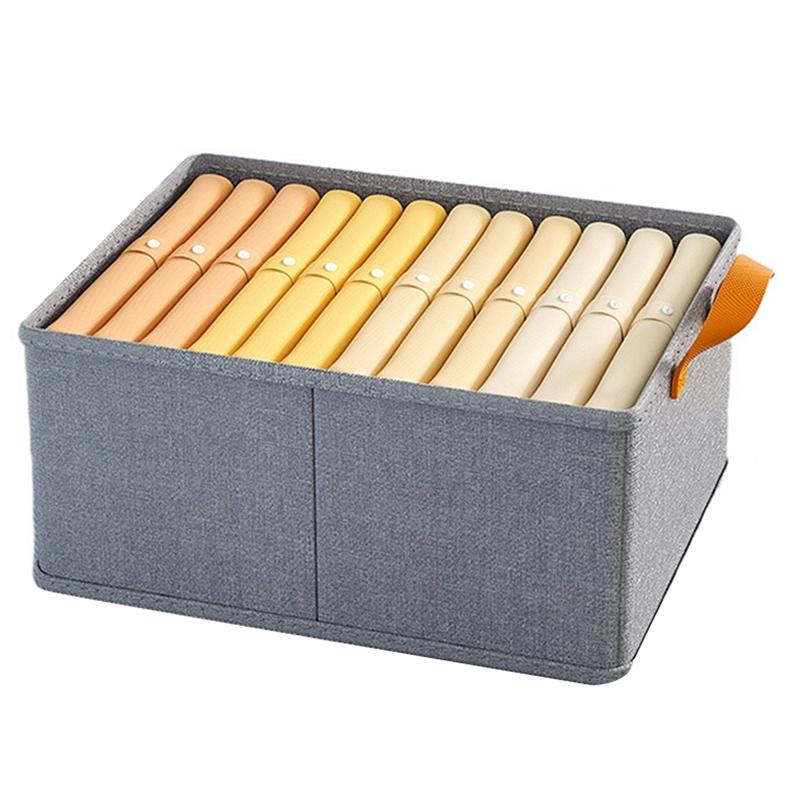 JJTZ 50x30x26cm Cationic PP Board Cloth Organizer Closet Storage Box with Handles A
JJTZ 50x30x26cm Cationic PP Board Cloth Organizer Closet Storage Box with Handles A