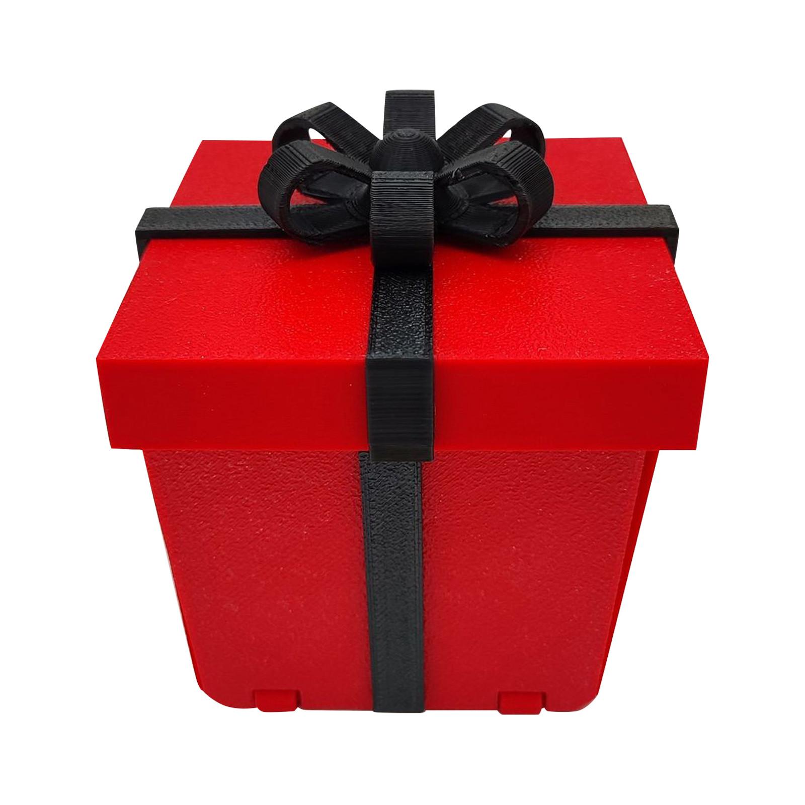 3D Printed Decorative Gift Box with Ribbon Bow Design Unique Surprise Container for Small Items Storage and Presentation червоний
3D Printed Decorative Gift Box with Ribbon Bow Design Unique Surprise Container for Small Items Storage and Presentation червоний